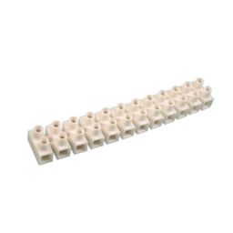 Lusterklem 1 - 4mm² - 3A  In latten van 12 polen 1-4mm 