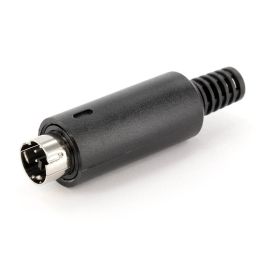 7-polige MINI DIN connector - Mannelijk - Plastic