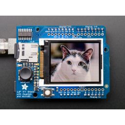 Adafruit 1,8" color TFT shield w/microSD and joystick 