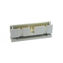 20-polige IDC box-header voor flatcable - P2,54 