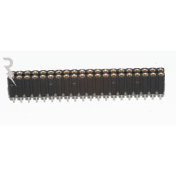 Rechte IC connectorrij 2x20 pin - Met tulpcontacten - Mannelijk  - P2,54 - Afbreekbaar 