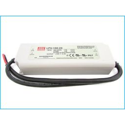 Industriële LED voeding - IP67 - Meanwell - 24V 150W 
