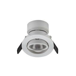 Led inbouwspot 72mm 4,5W Chalice - mat wit  