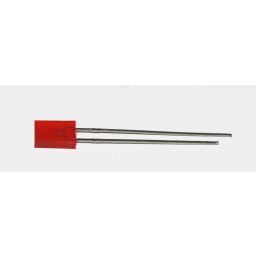 LED Diffuse Rood 1,1mcd 140° 2x5mm