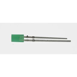 LED Diffuse Groen 3,7mcd 140° 2x4mm *** 