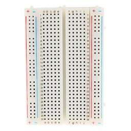 Soldeerloos breadboard met 400 ronde gaten - wit - 10GTR9 