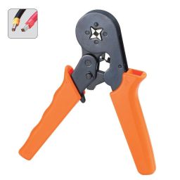 Self-adjusting crimping tool (non-)isolated end sleeves 