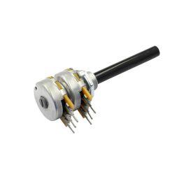 Potentiometer 22 Kohm stereo lineair 0,4Watt 