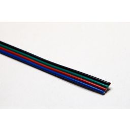 RGB kabel voor ledstrip 4x0,25mm² 100m