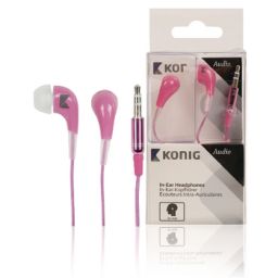 In-ear oortelefoon - Roze 