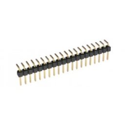 Pin Header Single Row - 50-Pole - 90° -Gold-plated - P2,54 - Male 