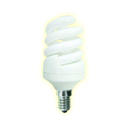 Spaarlamp 11W - E14-socket - 230V - d=48mm / l=103mm - Wit 4000K ** 