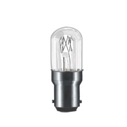 BA15d -02400 - Naaimachinelamp - 15W - 230V - d=16mm / l=47mm - Klaar 