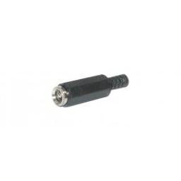 DC Power plug female - 2,5mm.