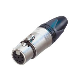 7-polige XLR stekker - Vrouwelijk - Voor op kabel - Neutrik NC7FXX