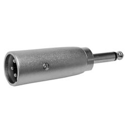 3-polige XLR Mannelijk <-> 6,3mm Mono Jack Mannelijk - Low Cost