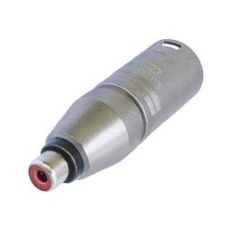 XLR Mâle 3 pôles <-> Fiche RCA Femelle - HQ - Neutrik