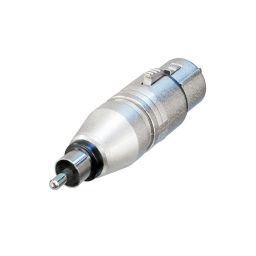 XLR Femelle 3 pôles <-> Fiche RCA Mâle - HQ - Neutrik