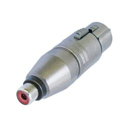 XLR Femelle 3 pôles <-> Fiche RCA Femelle - HQ - Neutrik