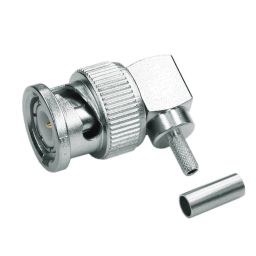 BNC connector - Mannelijk - 50 ohm - Krimpuitvoering - HQ - Voor RG-174 kabel