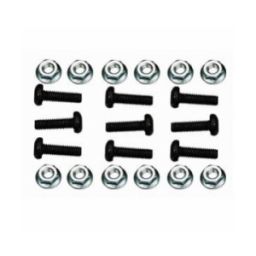 12 x Rack bolt M6x20 + nuts - MS-06