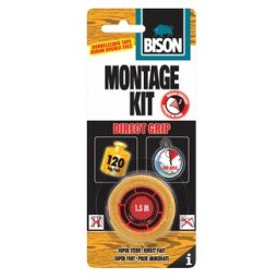 Montagekit Direct Grip Tape - Rol 1,5 m x 19 mm Geel 