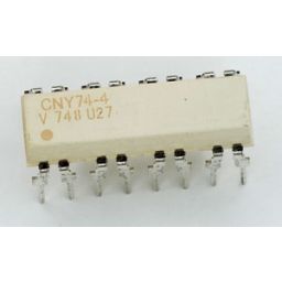 4xOptoc. 5kV 70V 50mA >50% DIP16