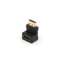 Overgang HDMI mannelijk <-> HDMI vrouwelijk - 270° - Verguld