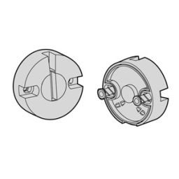 TL Fitting G13 - rond model Voor T8 buislampen - 2A/250V 