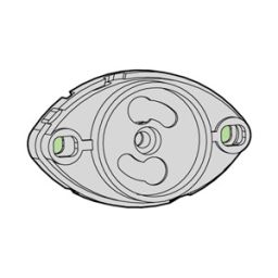 Houder voor starter 2A/250V Afm: B13,5 x L45,7mm 