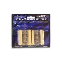 Set of 610 resistors (E12-series) 