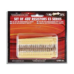 Set of 480 Resistors (E3-series) 