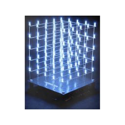 3D LEDkubus - 5 x 5 x 5 - Witte LEDs 