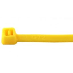 Kabelbinder 100x2,5mm geel 100st