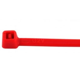 Kabelbinder 200x2,5mm rood 100st