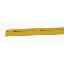 Gaine thermorétractable - 2:1 - 1,2m - Jaune Par 10 pcs 