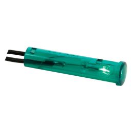 Ronde 7mm signaallamp 24v groen