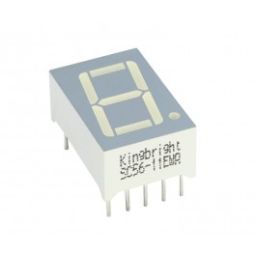 7-segment display CA 13,2mm rood.