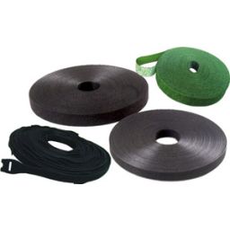 Mepac tweezijdige klittenband 19mm x 22,5m zwart 