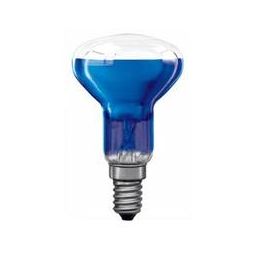 E14-socket - R50 - 40W - 230V lamp - d=50mm / l=86mm - Blauw - 35° *** 