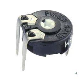 PIHER trimmer PT10 100ohm 0,15W horizontal mounting 