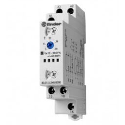 Multi-function timer relais 12 - 240VAC/DC SPDT 