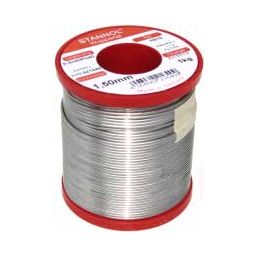 Soldeertin 1kg - 1mm SN60Pb39Cu1   Stannol 2630 . 