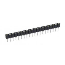 Rechte IC connectorrij 1x32 pin - Met tulpcontacten - Mannelijk  - P2,54 - Afbreekbaar 