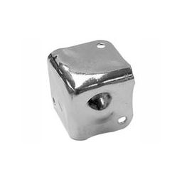 Bescherming voor luidsprekerbehuizing 38 x 38mm - metaal - 90°