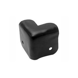 Bescherming voor luidsprekerbehuizing 38 x 38mm - zwart metaal - 90°