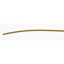 Thermische krimpkous - 2:1 - 1,2m - Geel  Ø 1,5mm -  25 stuks 