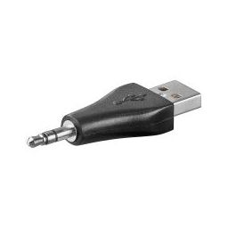 USB A plug > 3.5 mm plug 