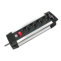 Premium Alu-Line stekkerblok 4 x 16A/230V met snoer 1,8m 