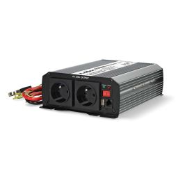 Omvormer 24 VDC naar 230V AC - 1000W - Gemodificeerde Sinus - Met schroefconnectoren 